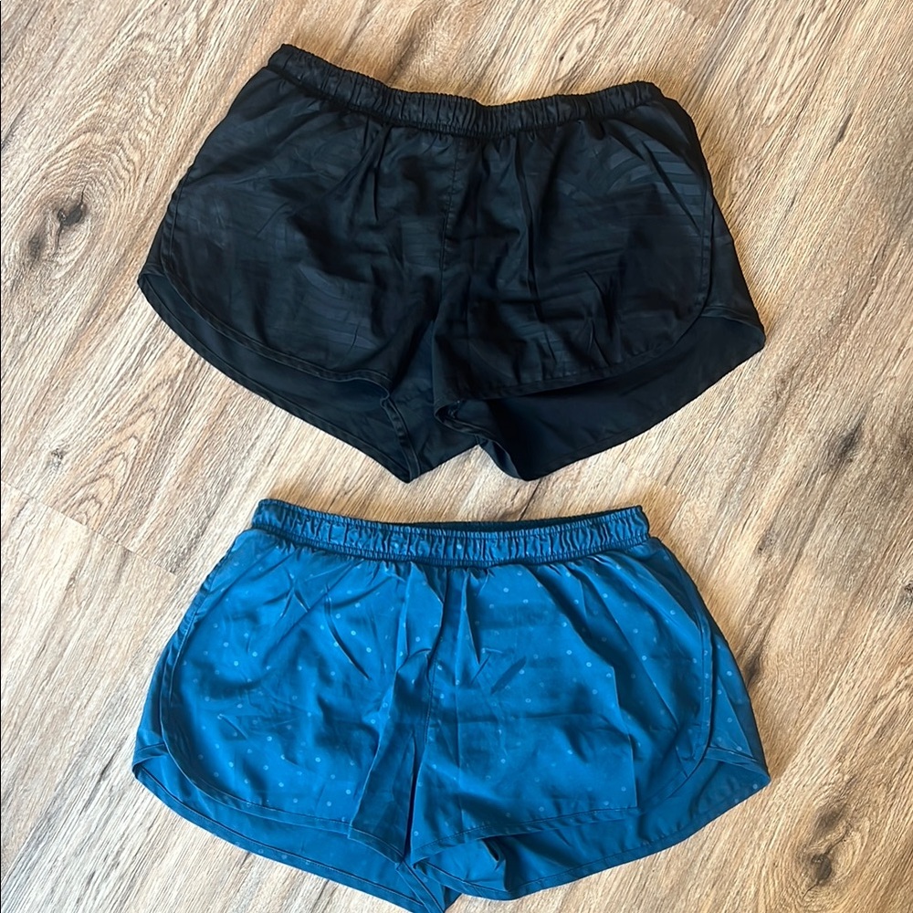 Old Navy Active Women's Running Shorts Set - Black and Blue